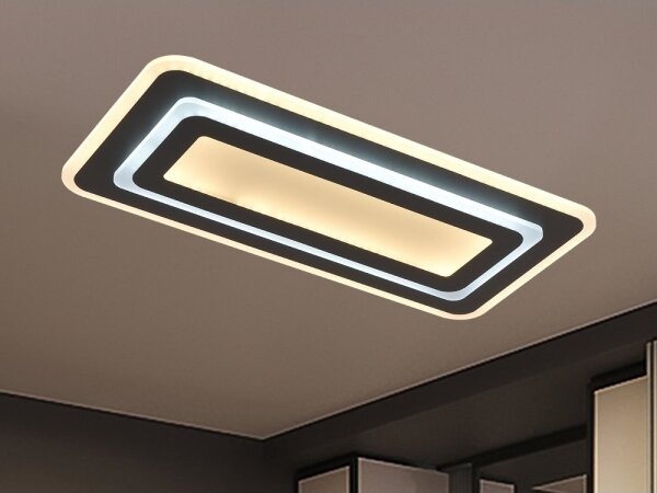 Plafoniera a LED dimmerabile LED/85W/230V 3000-6500K + telecomando