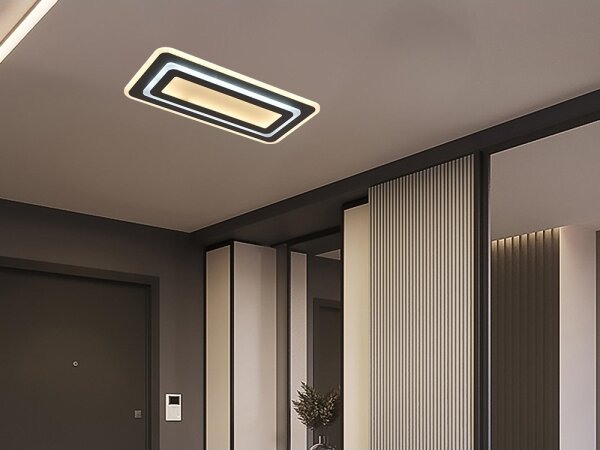 Plafoniera a LED dimmerabile LED/85W/230V 3000-6500K + telecomando