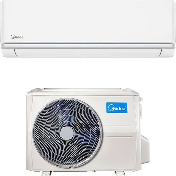 MIDEA Climatizzatore 24000 Btu Inverter Monosplit Condizionatore con Pompa di Calore Classe A++/A+ R32 (Unit Interna + Unit Esterna) - MSAGSDU24H