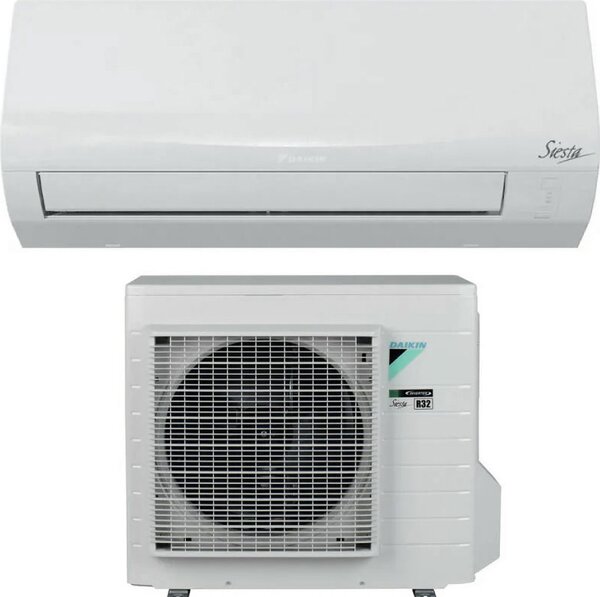 Daikin Climatizzatore 24000 Btu Inverter Monosplit Condizionatore con Pompa di Calore Classe A++/A+ (Unit Interna + Unit Esterna) - ATXF71F + ARX
