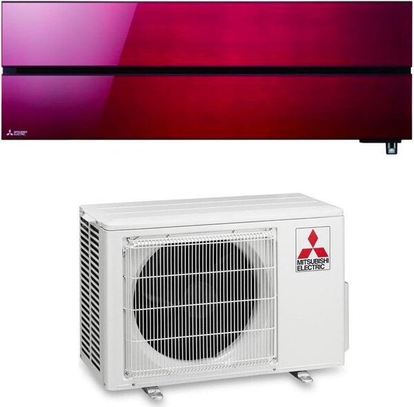 MITSUBISHI Climatizzatore 9000 Btu /h Inverter Monosplit Condizionatore con Pompa di Calore Classe A+++/A+++ Gas R32 WiFi (Unit Interna + Unit Es