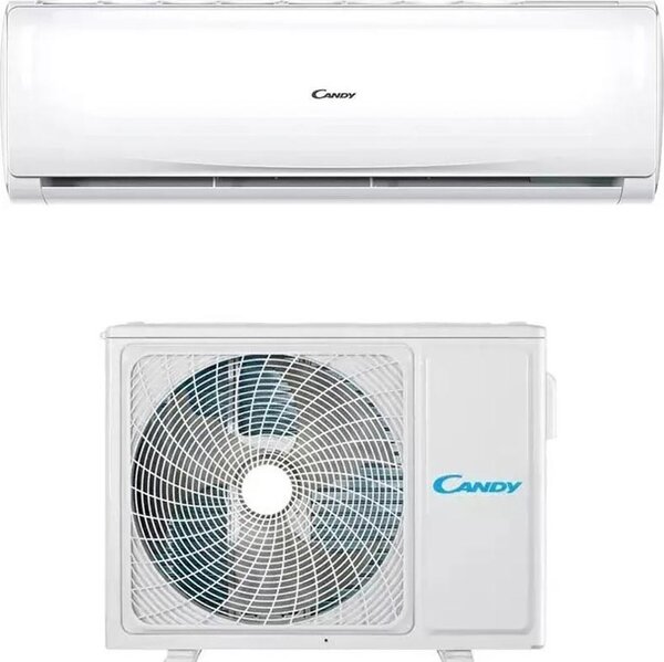 Candy Climatizzatore 24000 Btu Inverter Monosplit Condizionatore con Pompa di Calore Classe A++/A+ Wi-Fi (Unit Interna + Unit Esterna) - CY-24RAI