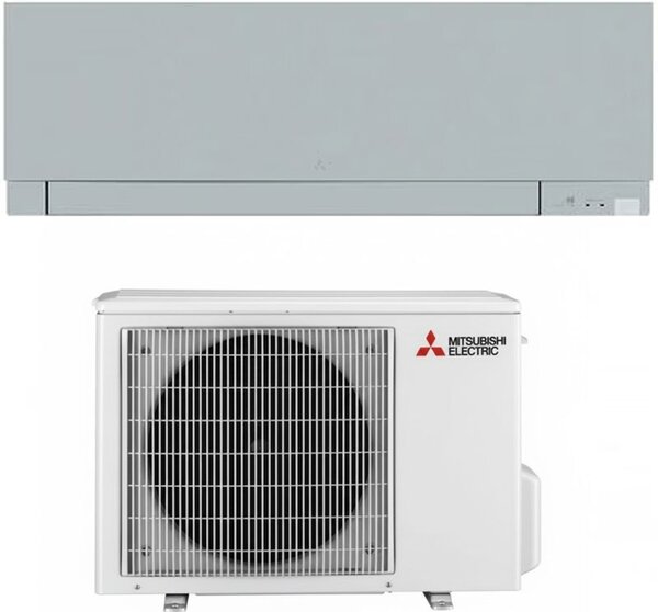 MITSUBISHI Climatizzatore 9000 Btu Inverter Monosplit Condizionatore con Pompa di Calore Classe A+++/A++ Gas R32 (Unit Interna + Unit Esterna) MS