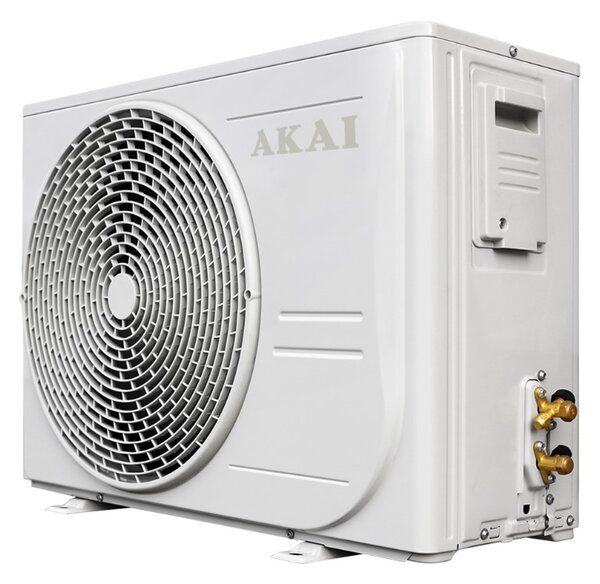 Akai Climatizzatore 9000 Btu Inverter Monosplit Condizionatore con Pompa di Calore Classe A++ /A+ R32 Wi-Fi (Unit Interna+ Unit Esterna) - MISTRA