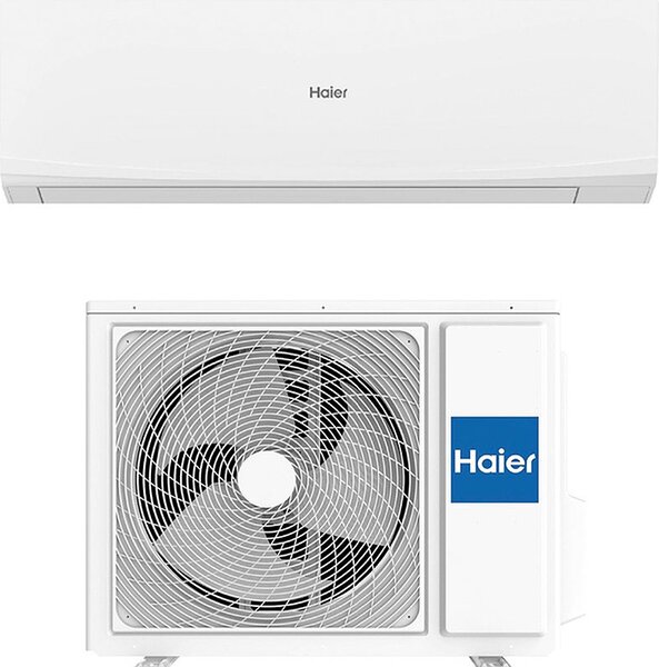 Haier Climatizzatore 9000 Btu Inverter Monosplit Condizionatore con Pompa di Calore Classe A+++ /A++ R32 Wi-Fi (Unit Interna+ Unit Esterna) - H1U