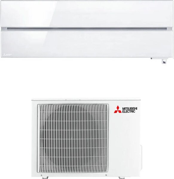 MITSUBISHI Climatizzatore 9000 Btu Inverter Monosplit Condizionatore con Pompa di Calore Classe A+++/A+++ R32 (Unit Interna + Unit Esterna) - MSZ