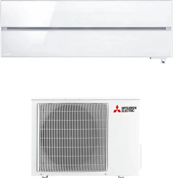MITSUBISHI Climatizzatore 9000 Btu Inverter Monosplit Condizionatore con Pompa di Calore Classe A+++/A+++ R32 (Unit Interna + Unit Esterna) - MSZ
