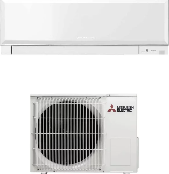 MITSUBISHI Climatizzatore 9000 Btu Inverter Monosplit Condizionatore con Pompa di Calore Classe A+++/A++ R32 Wifi Bianco (Unit Interna + Unit Est