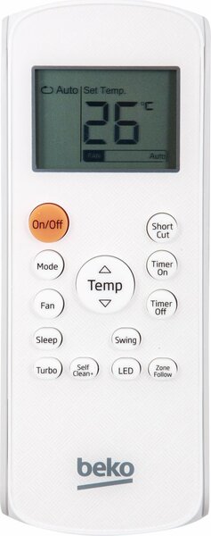 Beko Climatizzatore 9000 Btu Inverter Monosplit Condizionatore con Pompa di Calore Classe A++/A+ (Unit Interna + Unit Esterna) - BIHPR 090 + BIHP