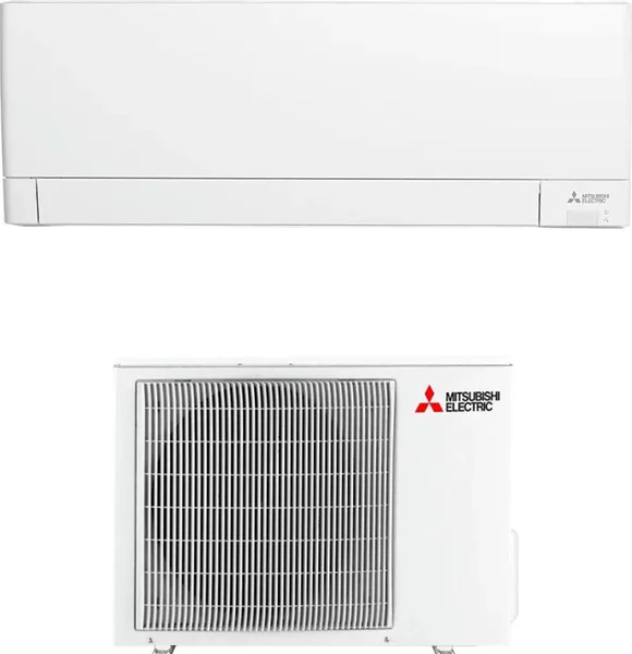 MITSUBISHI Climatizzatore 9000 Btu Inverter Monosplit Condizionatore con Pompa di Calore Classe A++/A+ (Unit Interna + Unit Esterna) - MSZ- AY25V
