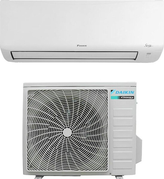 Daikin Climatizzatore 9000 Btu Inverter Monosplit Condizionatore con Pompa di Calore Classe A++/A+ R32 (Unit Interna + Unit Esterna) - ATXC25D + 