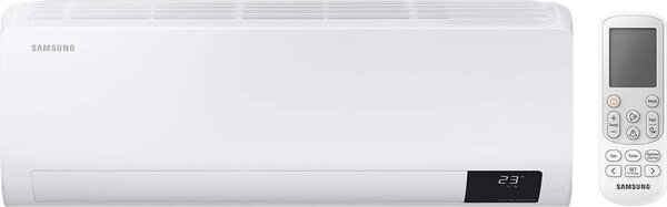 Samsung Climatizzatore 9000 Btu Inverter Monosplit Condizionatore con Pompa di Calore Classe A++/A+ R32 (Unit Interna + Unit Esterna) - AR09TXHZA