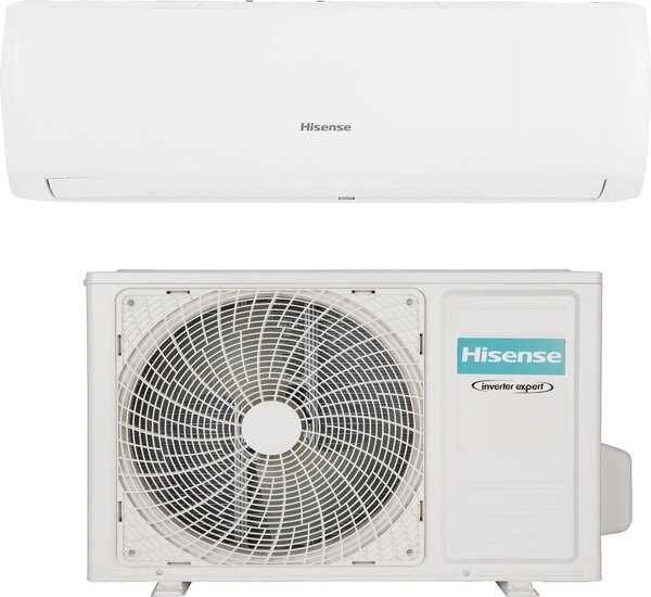 Hisense Climatizzatore 9000 Btu Inverter Monosplit Condizionatore con Pompa di Calore Classe A++/A+ R32 (Unit Interna + Unit Esterna) - CBYR0906G