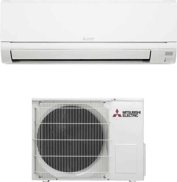 MITSUBISHI Climatizzatore 9000 Btu Inverter Monosplit Condizionatore con Pompa di Calore Classe A++/A+ R32 (Unit Interna + Unit Esterna) - MSZ-DW
