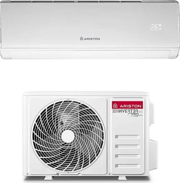 Ariston Climatizzatore 9000 Btu Inverter Monosplit Condizionatore con Pompa di Calore Classe A++/A+ R32 Wi-Fi (Unit interna + Unit esterna) - 338