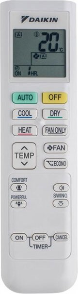 Daikin Climatizzatore 9000 Btu Inverter Monosplit Condizionatore con Pompa di Calore Classe A++/A++ R32 (Unit Interna + Unit Esterna) - ATXP25N +