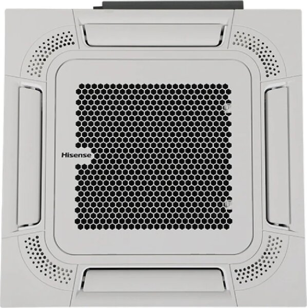Hisense Climatizzatore a Cassetta 4 Vie Dual Split 12000 + 12000 btu Condizionatore con Pompa di Calore Classe A++/A++ (Unit Interna + Unit Ester