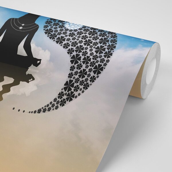 Carta da parati – Yoga yin e yang