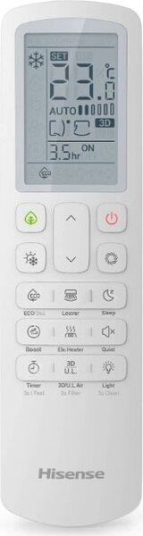 Hisense Climatizzatore Console Quadri Split 9+9+9+12 btu Condizionatore con Pompa di Calore Classe A++/A+ serie Turbo Comando Wireless Incluso (Uni