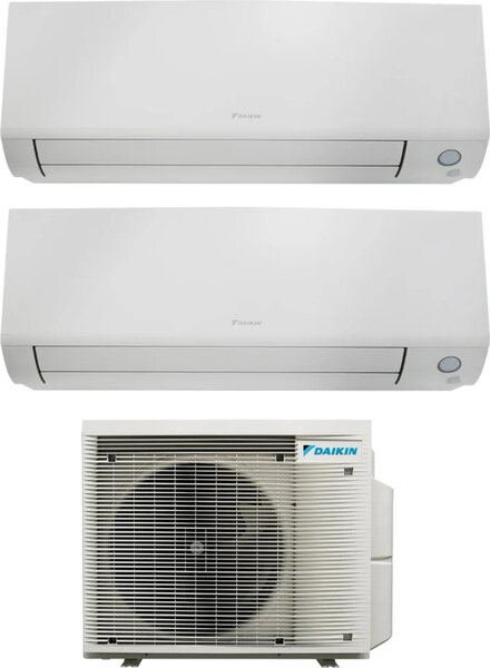 Daikin Climatizzatore Dual Split Inverter 9000 + 9000 Btu Condizionatore con Pompa di Calore Classe A++/A++ Wi-Fi (Unit Interna + Unit Esterna ) 