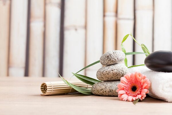 Carta da parati – Natura morta wellness