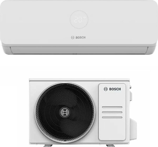 Bosch Climatizzatore Monosplit 9000 btu Inverter Condizionatore con Pompa di Calore Classe A++/A+ Gas R32 (Unit Interna + Unit Esterna) - 7733703