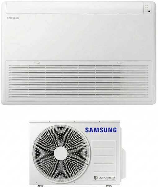 Samsung Climatizzatore Soffitto 18000 btu Monosplit Condizionatore con Pompa di Calore Classe A++/A (Unit Interna + Unit Esterna) con Comando Wir