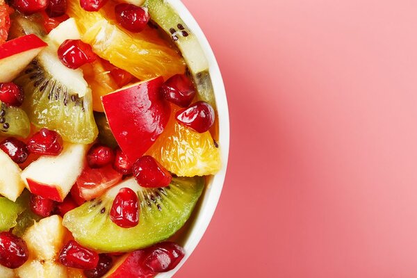 Carta da parati – Insalata di frutta estiva