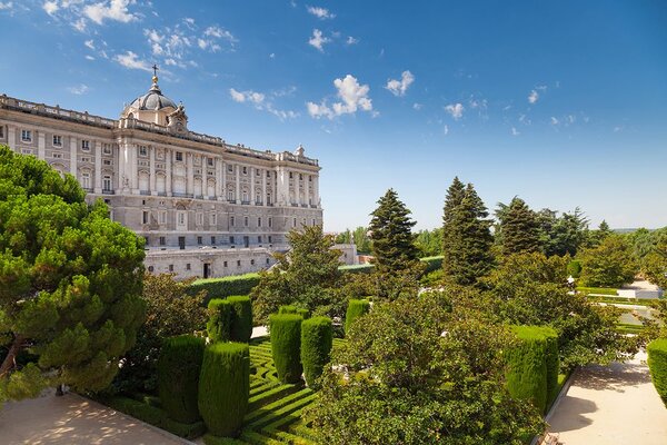 Carta da parati – Palazzo Reale a Madrid