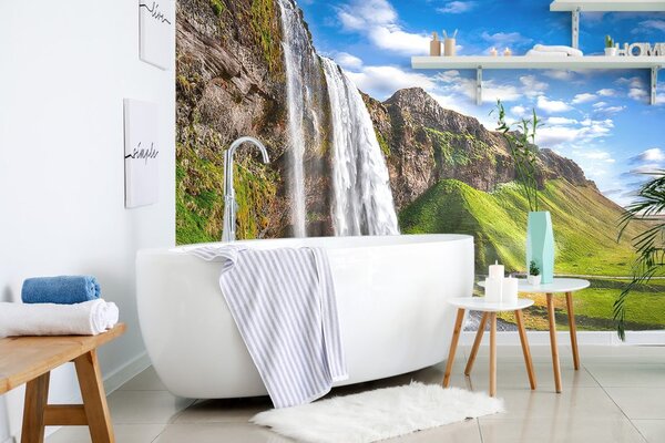 Carta da parati – Cascata Seljalandsfoss
