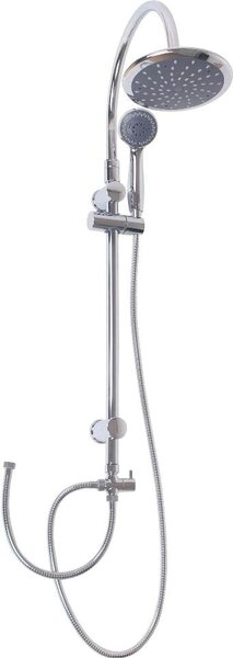 Idro Bric Colonna doccia 5 Getti Saliscendi con Soffione e Doccetta colore Cromo - 0083CR Gru