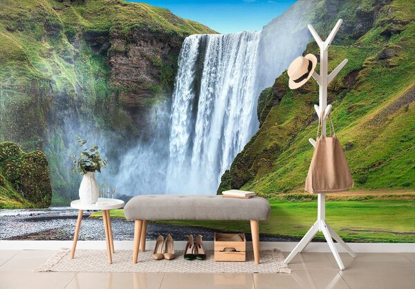 Carta da parati – Cascata iconica in Islanda