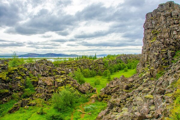 Carta da parati – Parco Nazionale Thingvellir