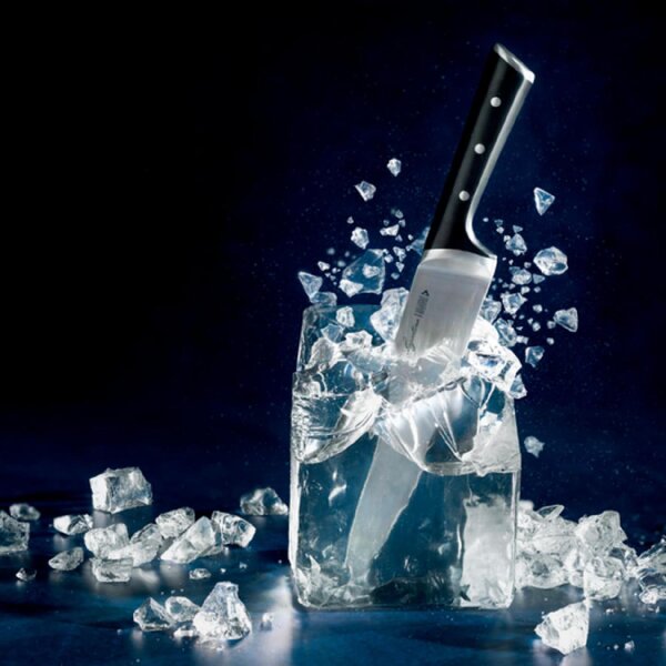 LAGOSTINA Coltello Santoku Iceforce Lama da 18 cm in Acciaio Inox - 014458510318