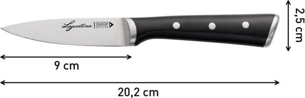 LAGOSTINA Coltello Spelucchino Iceforce Lama da 9 cm in Acciaio Inox - 014458510609