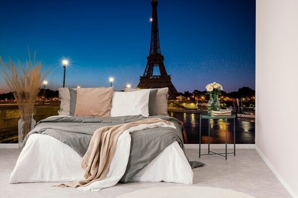 Carta da parati – Torre Eiffel di notte