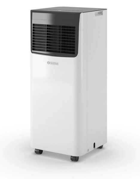 OLIMPIA SPLENDID Condizionatore Portatile 10000 Btu /h Climatizzatore Classe A R290 Funzione Deumidificatore con Timer e Wi-Fi colore Bianco - 0257