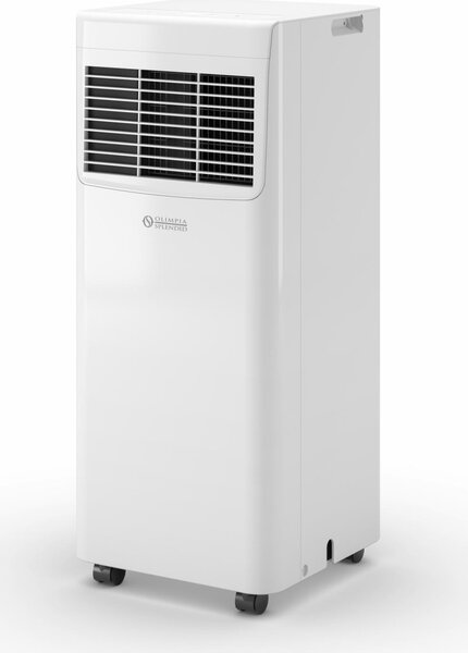OLIMPIA SPLENDID Condizionatore Portatile 10000 Btu /h Climatizzatore Classe A Funzione Deumidificatore con Timer colore Bianco - 02562 DOLCECLIMA 