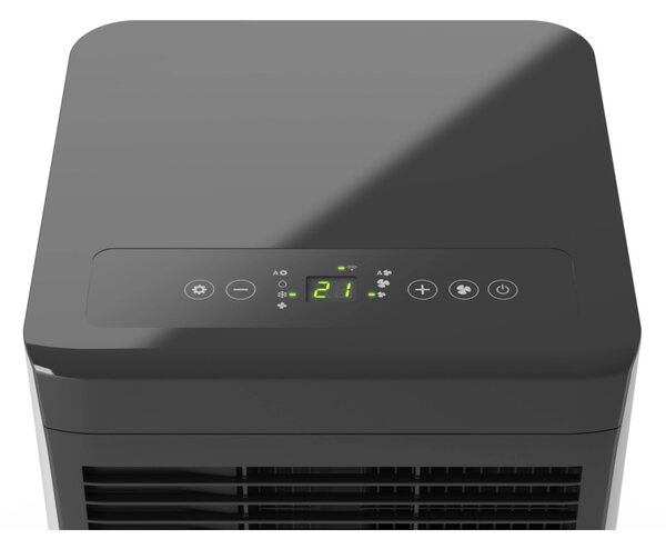 OLIMPIA SPLENDID Condizionatore Portatile 10000 Btu /h Climatizzatore Classe A R290 Funzione Deumidificatore con Timer e Wi-Fi colore Bianco - 0257