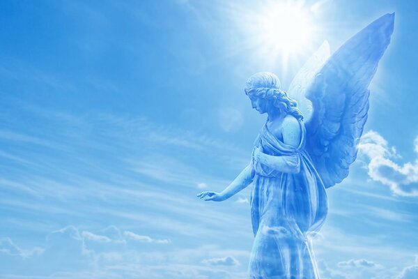 Carta da parati – Splendido angelo nel cielo