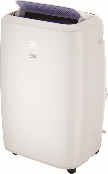 Beko Condizionatore Portatile 12000 Btu /h Climatizzatore Classe A Funzione Deumidificatore Wi-Fi Timer colore Bianco - BP1125H