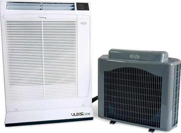 Argo Condizionatore Portatile 12000 Btu Climatizzatore Inverter Classe A Gas R32 con Unit Esterna - Ulisse Eco