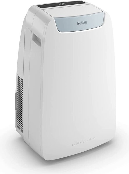 OLIMPIA SPLENDID Condizionatore Portatile 13000 Btu/h (Gas R290) Climatizzatore silenzioso Classe A+ Funzione Deumidificatore Telecomando Timer e