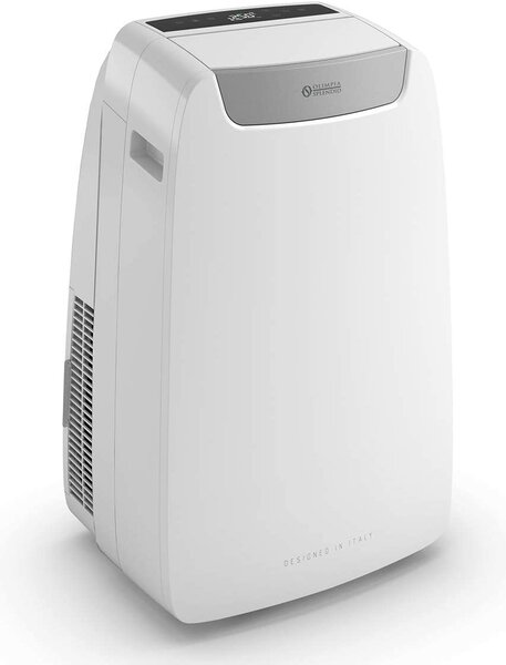 OLIMPIA SPLENDID Condizionatore Portatile 3.5 Kw Climatizzatore con Pompa di Calore Classe A/A+ Deumidificatore WiFi Telecomando e Timer - 02029 Ai