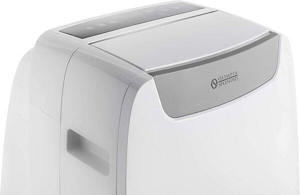 OLIMPIA SPLENDID Condizionatore Portatile 3.5 Kw Climatizzatore con Pompa di Calore Classe A/A+ Deumidificatore WiFi Telecomando e Timer - 02029 Ai