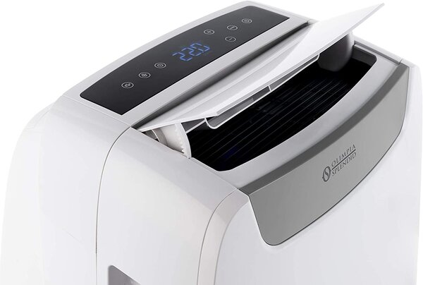 OLIMPIA SPLENDID Condizionatore Portatile 3.5 Kw Climatizzatore con Pompa di Calore Classe A/A+ Deumidificatore WiFi Telecomando e Timer - 02029 Ai