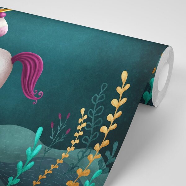 Carta da parati – Unicorno fiabesco
