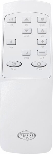 Argo Condizionatore Portatile 8000 Btu /h Climatizzatore Classe A R290 con Funzione Deumidificatore e Timer colore Bianco - 398400038 LARI ART