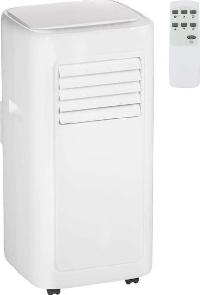 MASTER Condizionatore Portatile 7000 Btu /h Climatizzatore R290 Funzione Deumidificatore con Telecomando colore Bianco - ACP740M-J