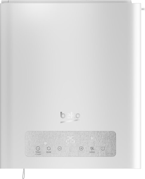 Beko Condizionatore Portatile 9000 Btu /h Climatizzatore Classe A R290 Funzione Deumidificatore colore Bianco - BP409C